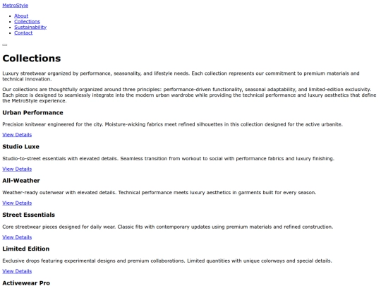 collections screenshot