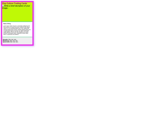 card-template screenshot