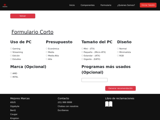 html/Form_short screenshot