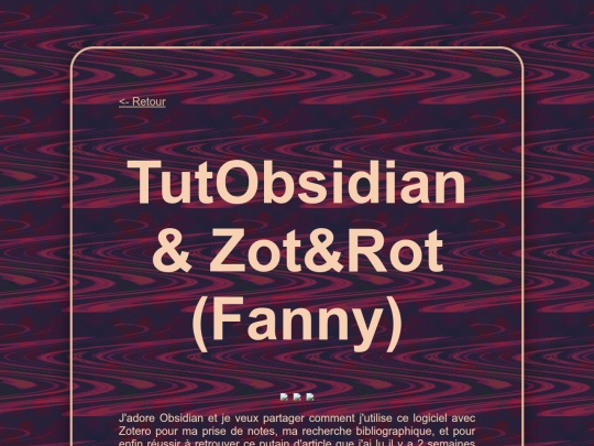 tutobsidian screenshot