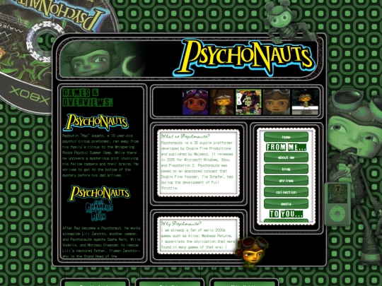 shrines/PSY/menu screenshot