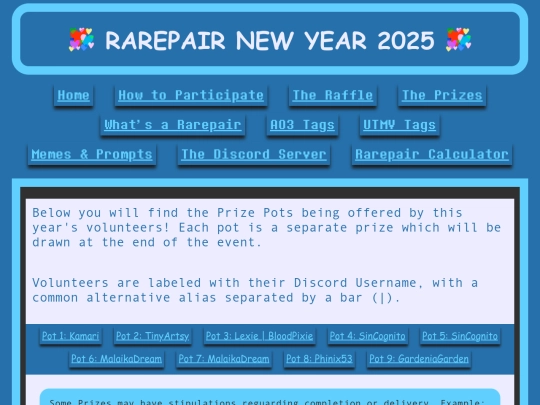 2025/prizes screenshot