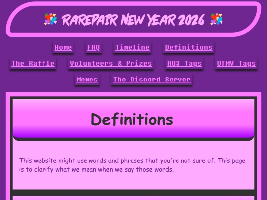 2026/definitions screenshot