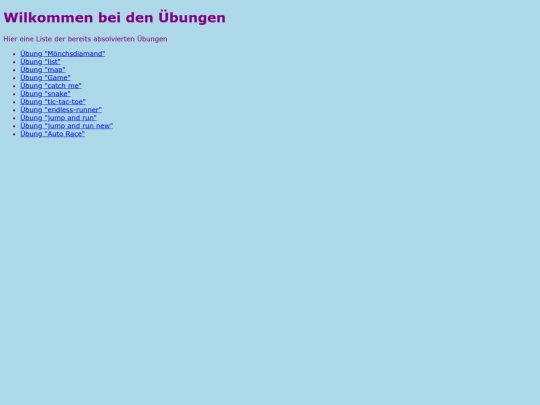 uebungen screenshot