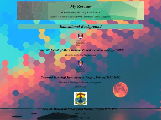 education screenshot