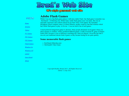 flashgames screenshot