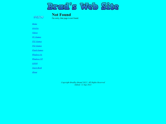 not_found screenshot