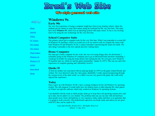 windows9x screenshot