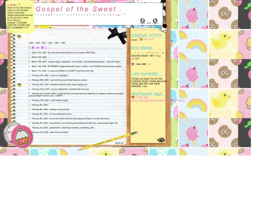 blog screenshot