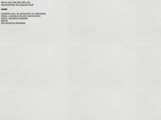 links screenshot