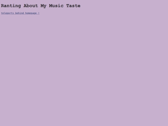 blog/music screenshot