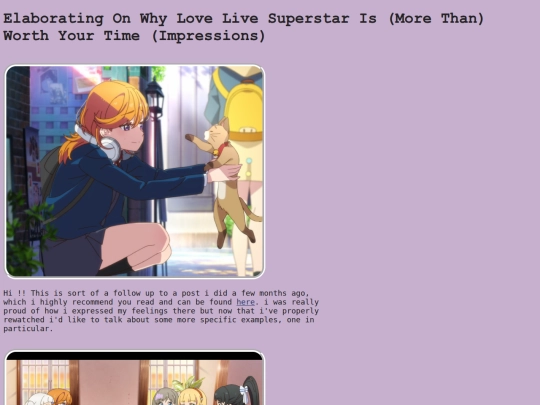 blog/superstar screenshot