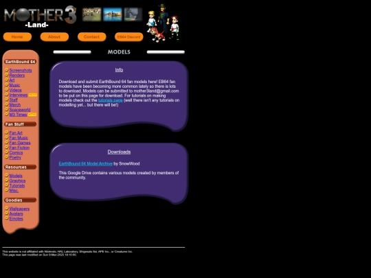 models screenshot
