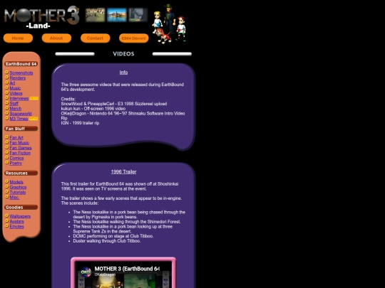 videos screenshot