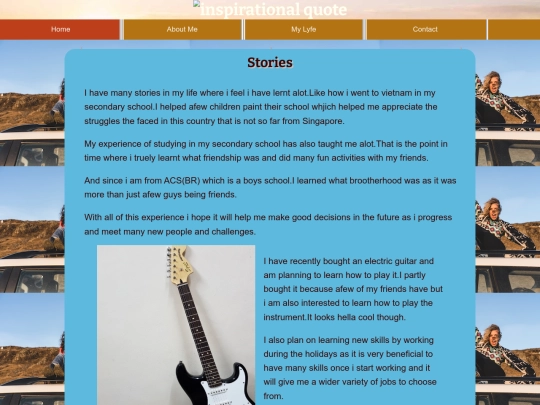 stories screenshot