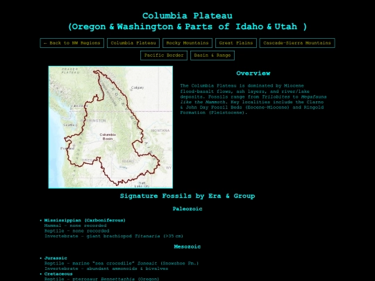 ColumbiaPlateau screenshot
