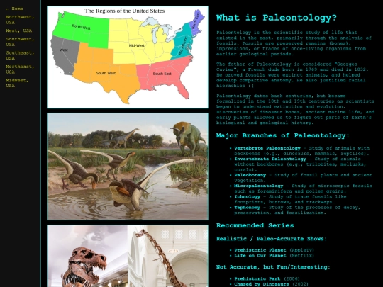 paleontology screenshot