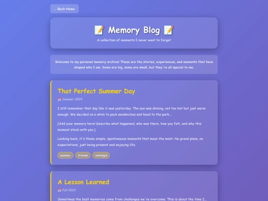 blog screenshot