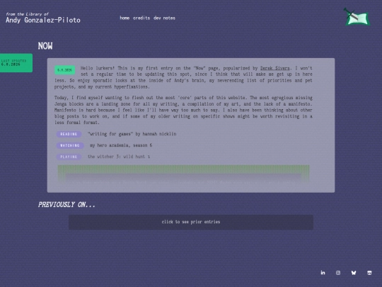 pages/now screenshot