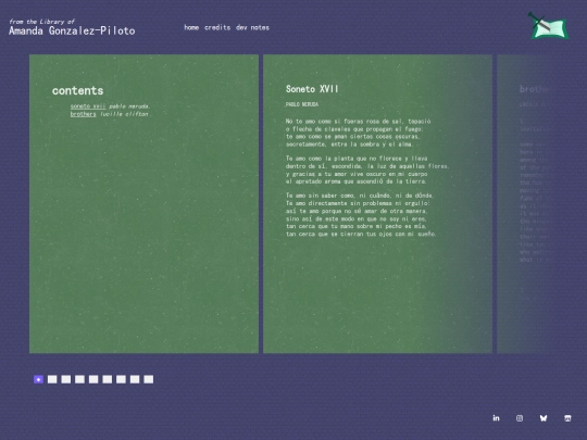 pages/poetry screenshot