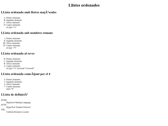llistes2 screenshot