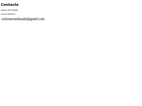 paginadecontacte screenshot