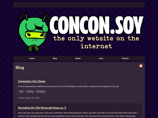 blog screenshot