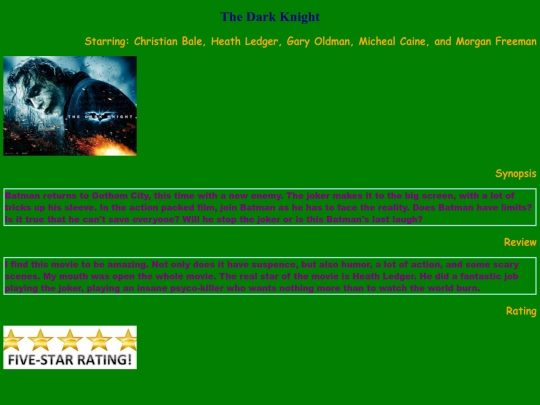 movieminproject screenshot