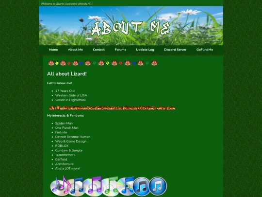 AboutMe screenshot