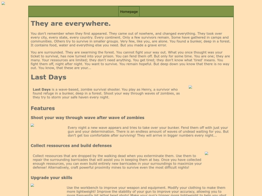 last_days_website/last_days screenshot