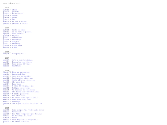 diario-menu screenshot