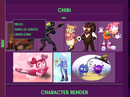 commissions screenshot