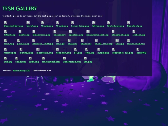 tesh screenshot