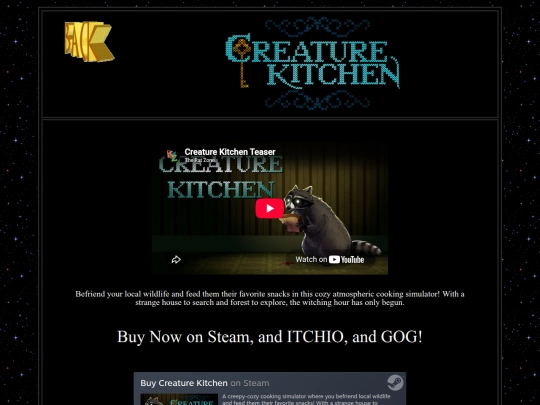 creaturekitchen screenshot