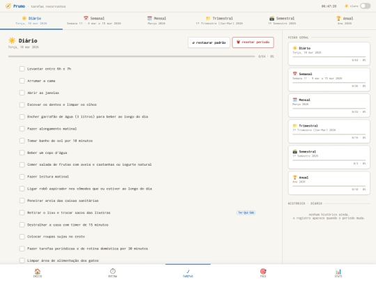 recorrentes screenshot