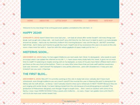 blog screenshot
