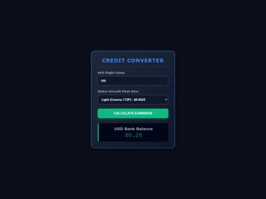 afs-to-usd-converter screenshot