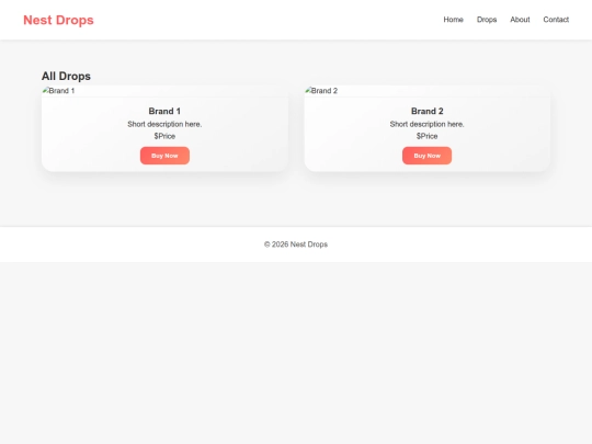 drops screenshot