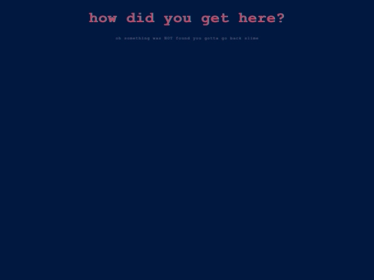 not_found screenshot