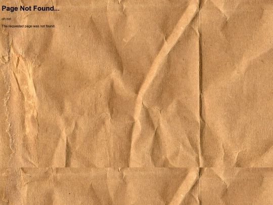 not_found screenshot