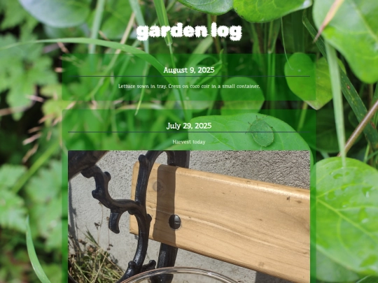 garden screenshot
