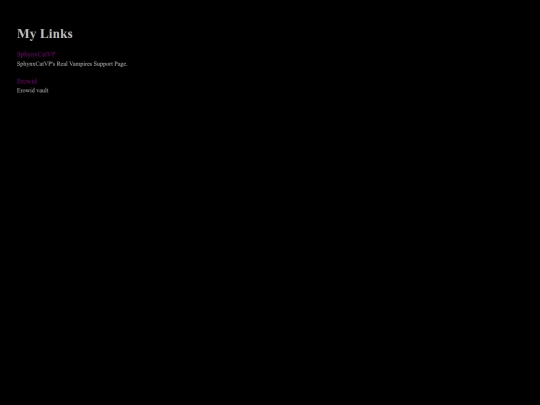 links screenshot