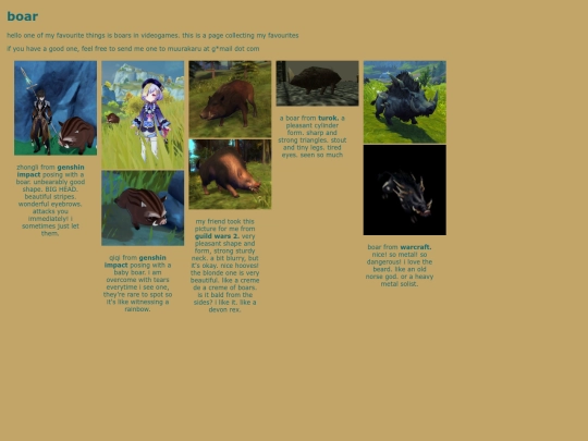 boar screenshot