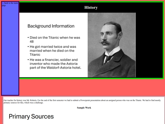 history screenshot