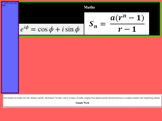 maths screenshot