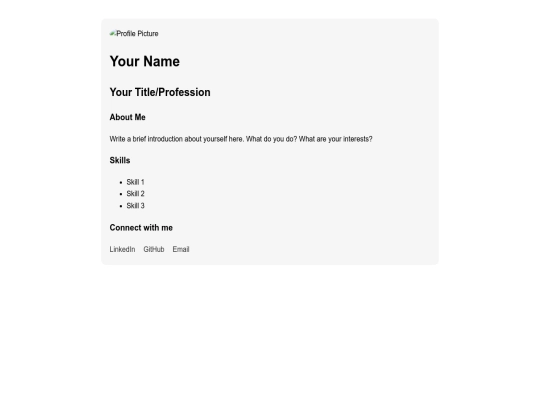 profile screenshot