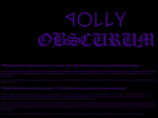 Suomi/valikko/politiikka/kamyxit screenshot