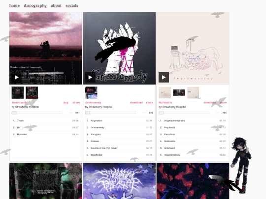 discography screenshot