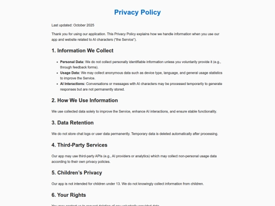 privacy-policy screenshot
