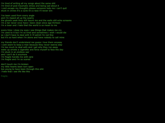 fragile screenshot